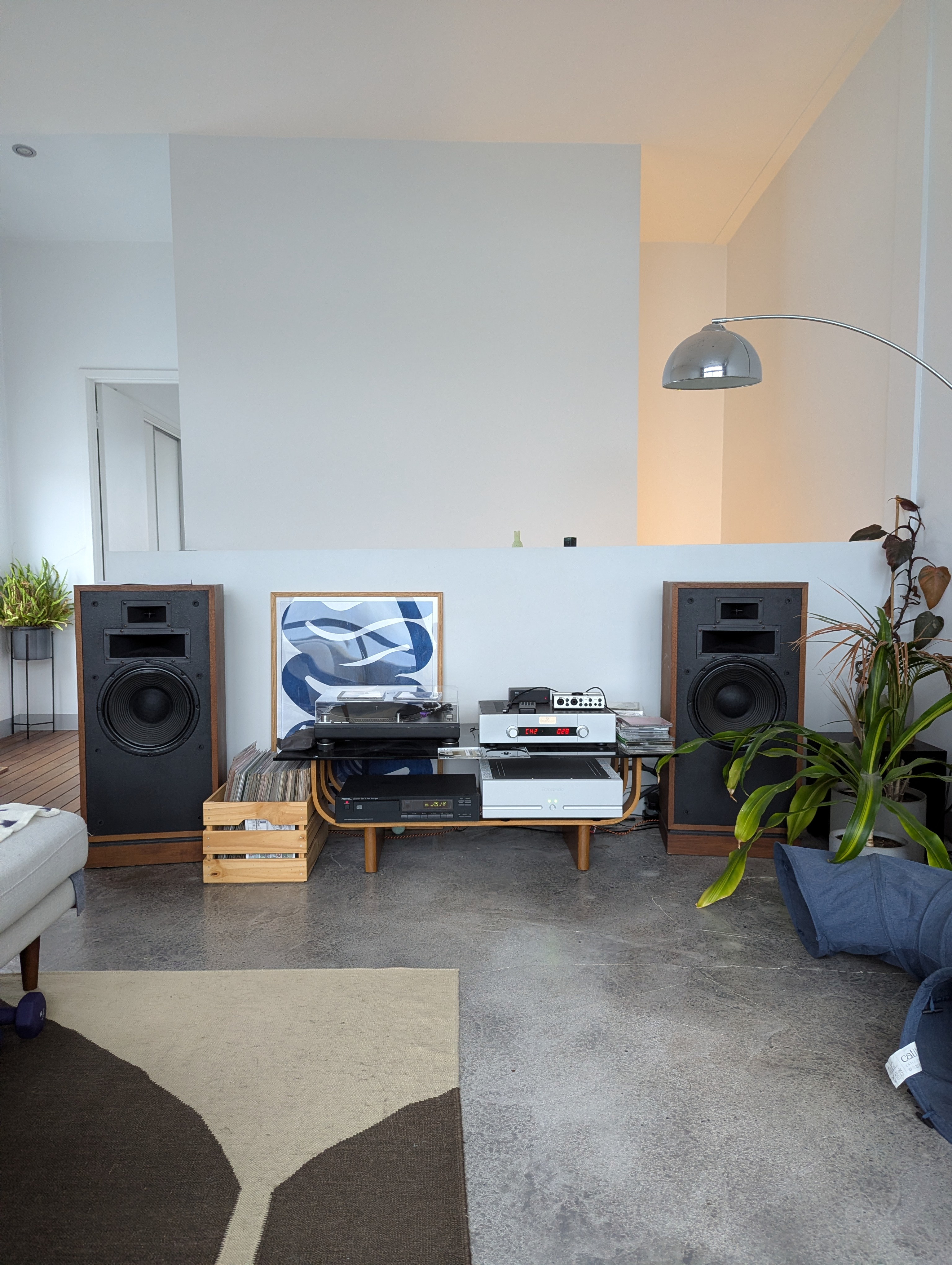 Current Setup with Klipsch Forte v1